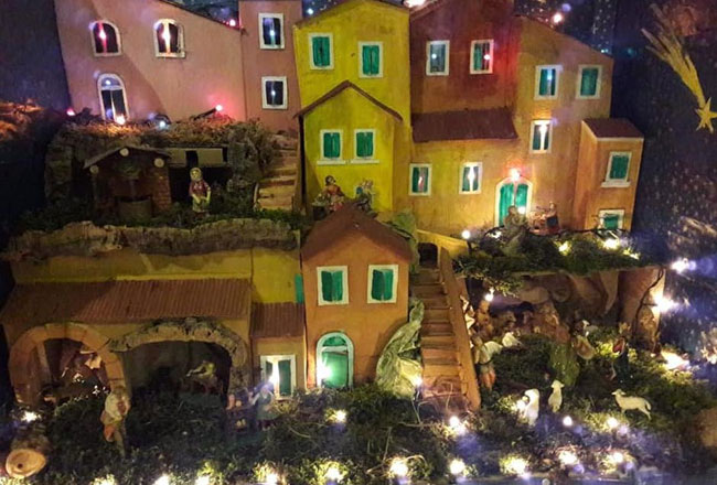 mostra presepi palazzo tilli