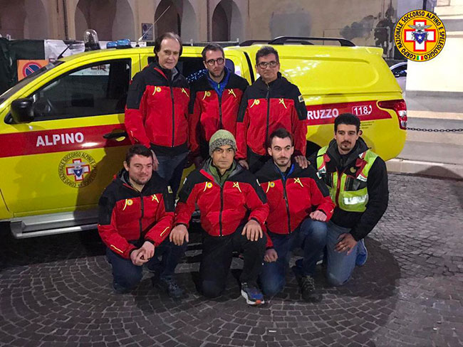 Penne, nuovo mezzo per il soccorso alpino [FOTO]