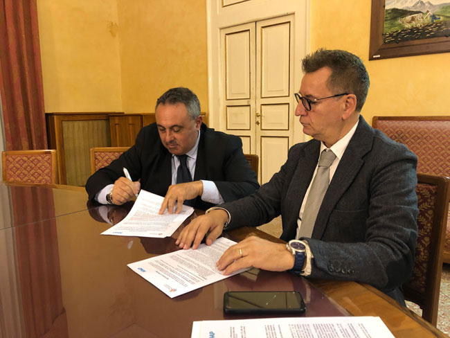 Provincia Teramo, firma con ARAP per le aree industriali