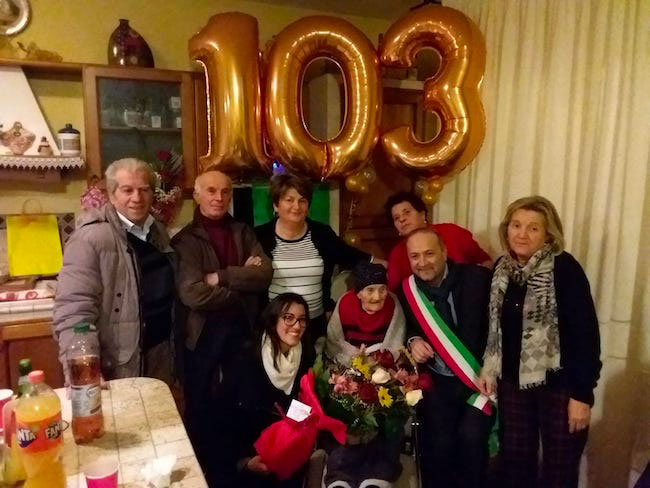 103 anni leondina marini