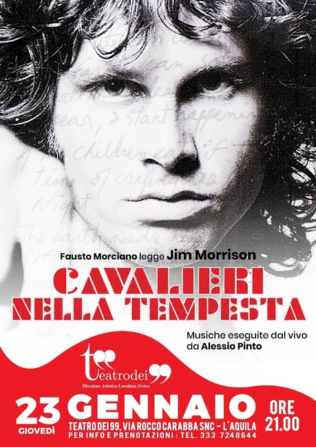 L'Aquila, al Teatro dei 99 va in scena Cavalieri nella tempesta L'Aquila, al Teatro dei 99 va in scena Cavalieri nella tempesta