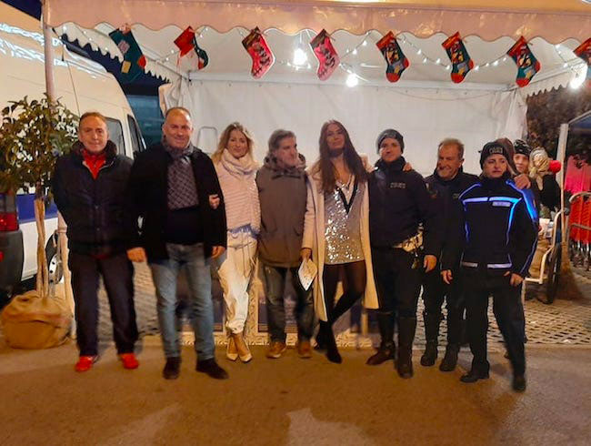 befana del vigile con barbara chiappini