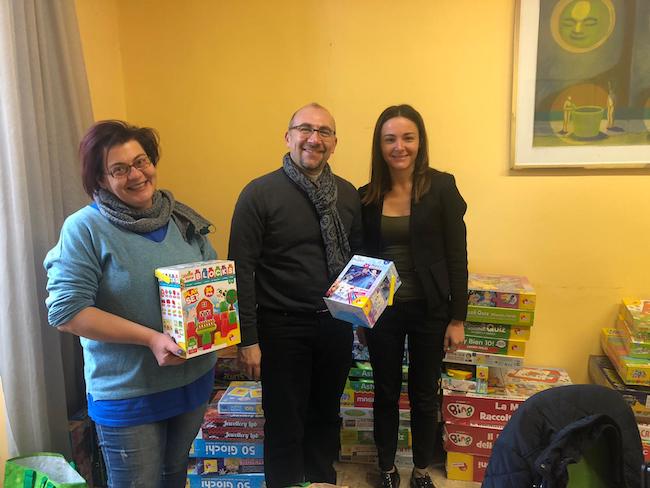 Giochi donati alla parrocchia di San Flaviano