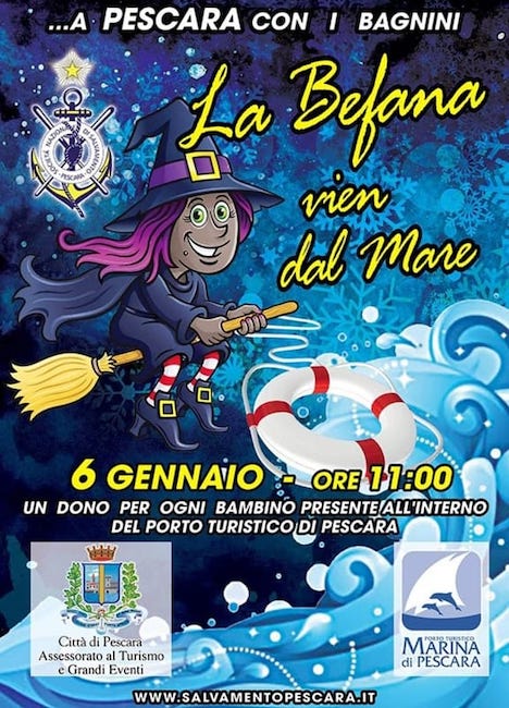 la befana vien dal mare 6 gennaio 2020
