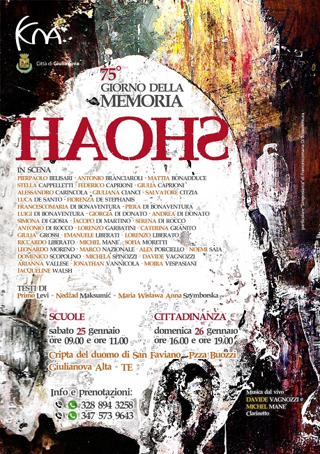 Giulianova, nella cripta del Duomo di San Flaviano va in scena Hoahs