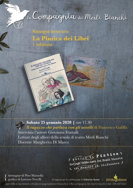 Giulianova, nuovo appuntamento con la rassegna La pintica dei libri