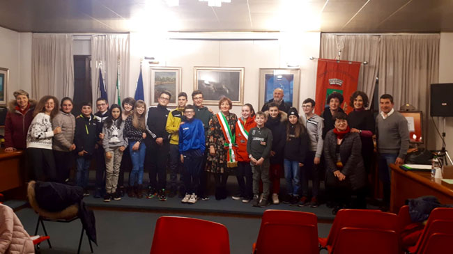 Luco dei Marsi consiglio comunale ragazzi