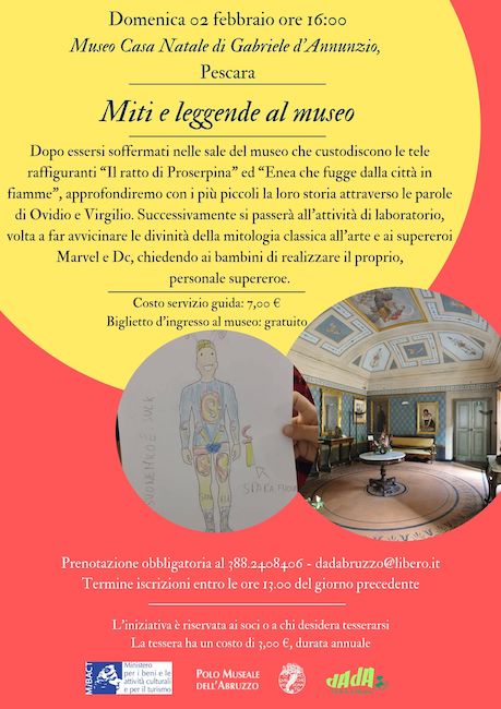 miti leggende al museo