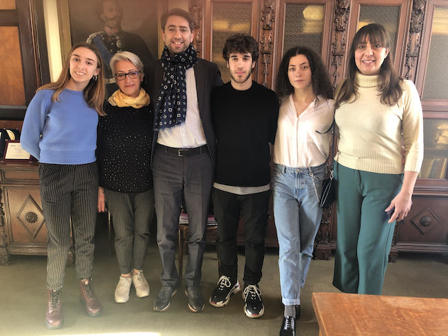 Diego Di Bonaventura ha incontrato gli studenti del Comi e del Convitto