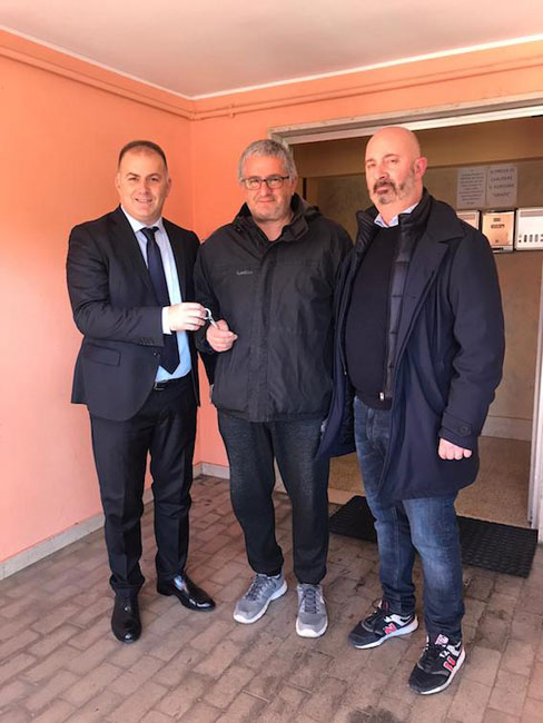 sindaco luca di blasio e forconi