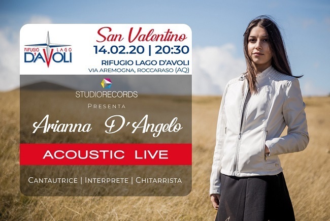 La cena di San Valentino al Rifugio Lago D'Avoli con Arianna D'Angelo