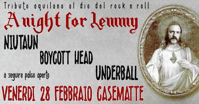 a night for lemmy