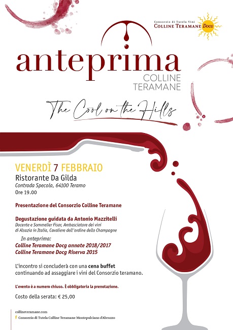 Teramo, la chiusura della prima edizione di Anteprima Collina Teramane Teramo, la chiusura della prima edizione di Anteprima Collina Teramane