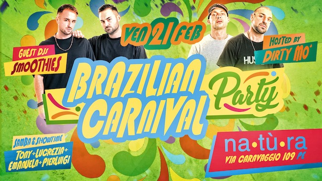 brazilian carnival 21 febbraio 2020
