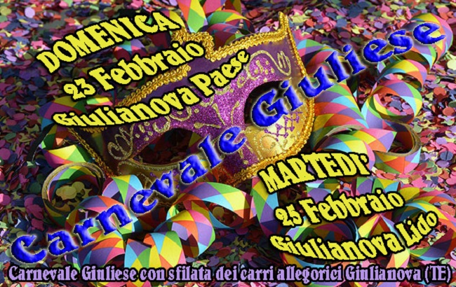 Giulianova, in arrivo il Carnevale 2020: l'appello del comitato organizzatore Giulianova, in arrivo il Carnevale 2020: l'appello del comitato organizzatore