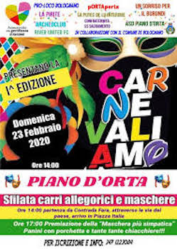 carnevale piano d'orta