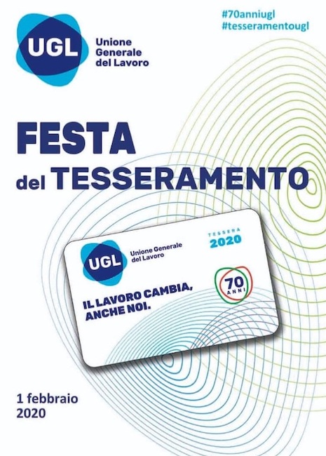 festa tesseramento ugl 2020