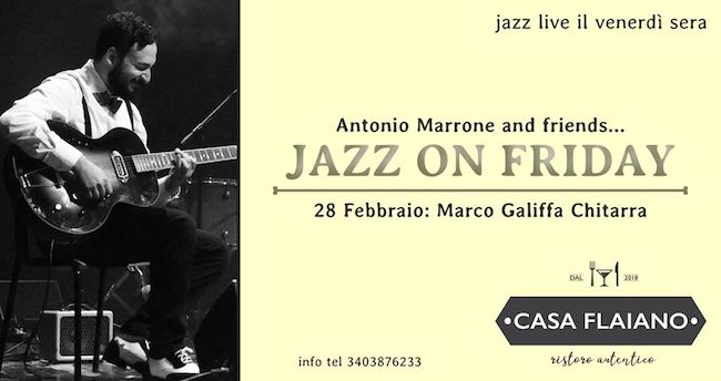 jazz on friday 28 febbraio 2020