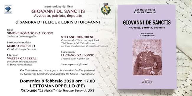 libro de sanctis 9 febbraio 2020