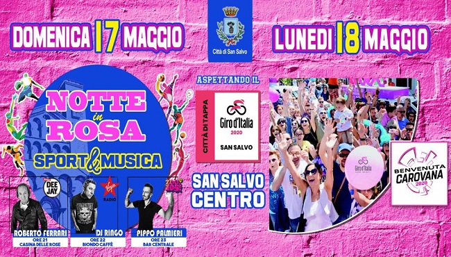San Salvo, sport e musica per la tappa del Giro d’Italia