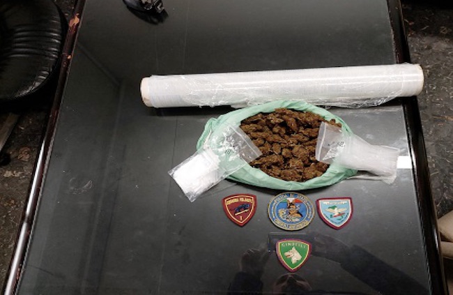 stupefacente sequestrato