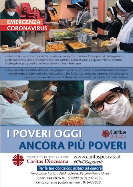 caritas pescara coronavirus