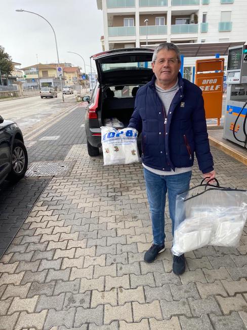 donazione 600 mascherine comune di giulinaova
