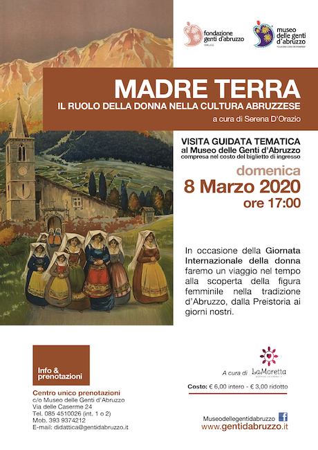 madre terra 8 marzo 2020