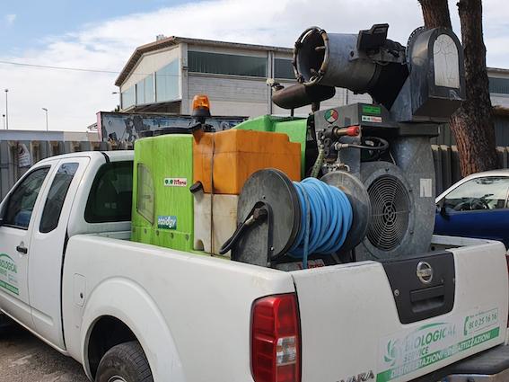 mezzo disinfestazione