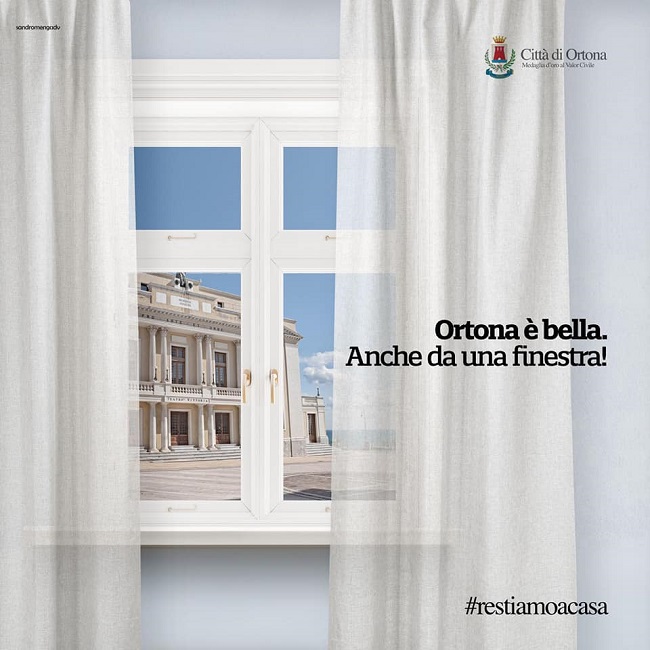 "Ortona é bella. Anche a una finestra!, la nuova campagna di comunicazione