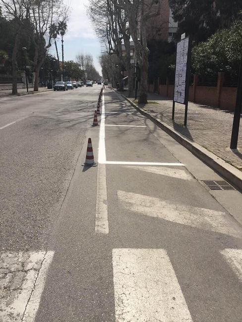 rifacimento segnaletica orizzontale