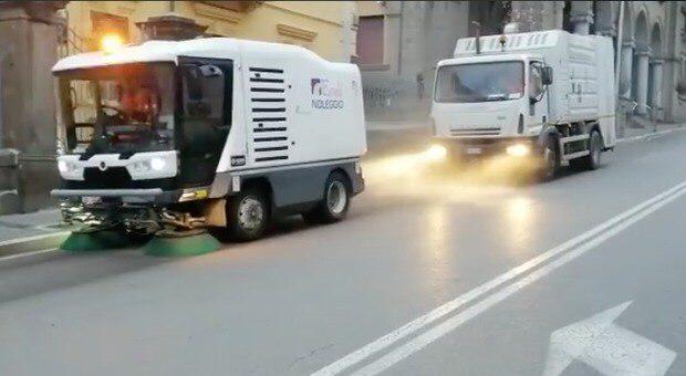 sanificazione strade spoltore