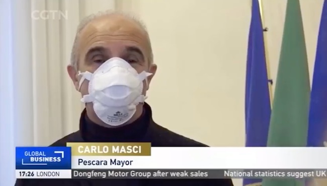 carlo masci mascherina