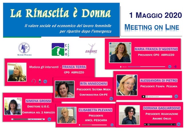 la rinascita è donna