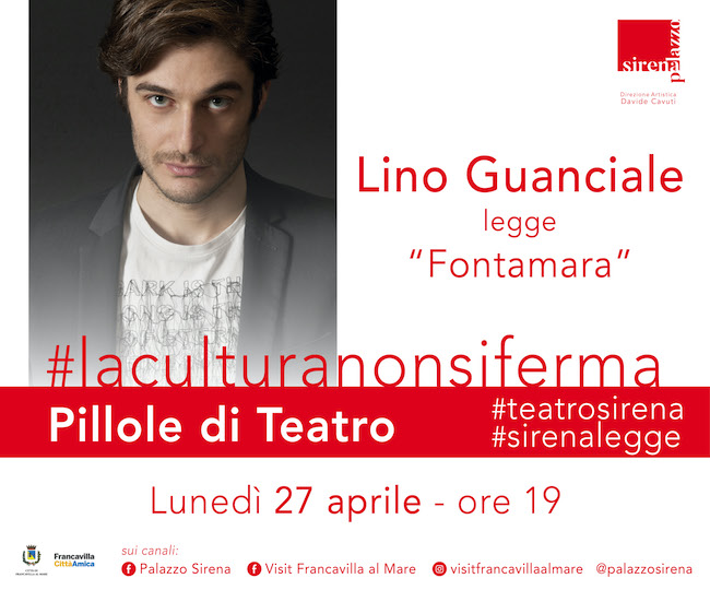 lino guanciale teatro sirena
