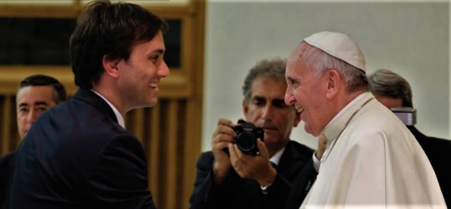 Odino Faccia Papa Francesco