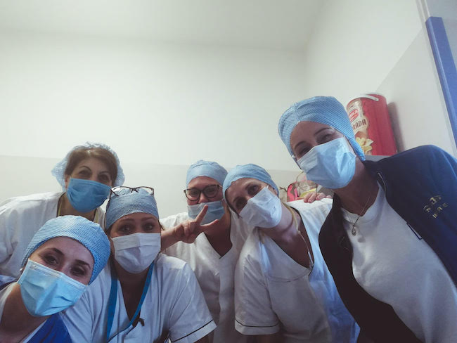colleghe brandiferri reparto urologia