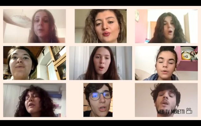 coro note di speranza