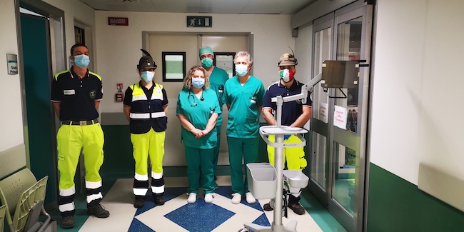 raccolta fondi alpini sumona