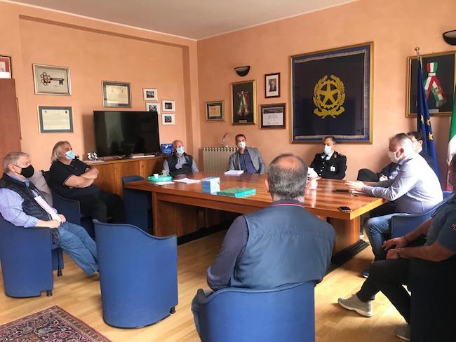 riunione con mercatari