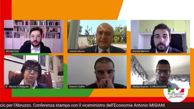 Immagine conferenza stampa 1 giugno 2020