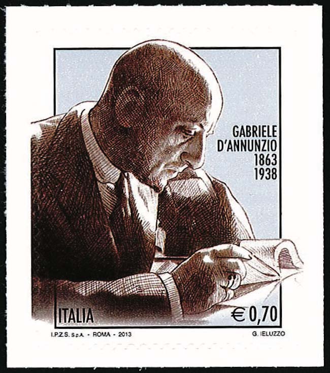 francobollo dannunzio