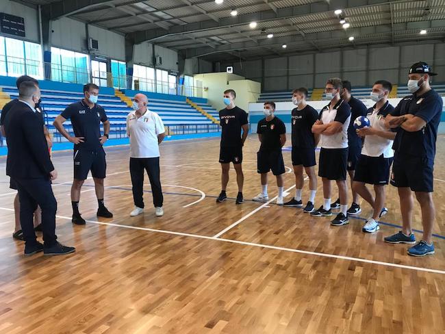 incontro rappresentativa pallamano