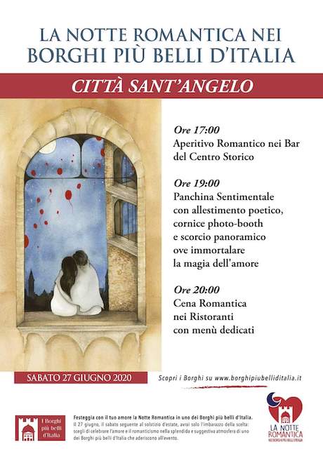 locandina notte romantica 2020