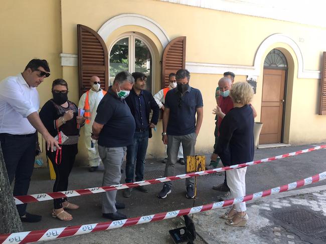 sopralluogo viale bovio