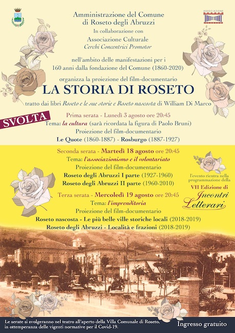 160 anni roseto nuove date
