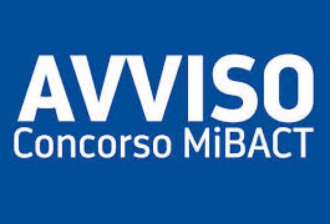 avviso concosro mibact