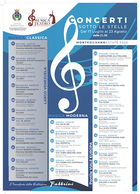 concerti scuola di musica