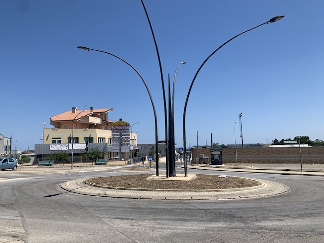 csa rotatoria con verde