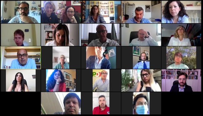 evento pd zingaretti